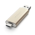 Lecteur de cartes SD/microSD USB-C - aluminium gold