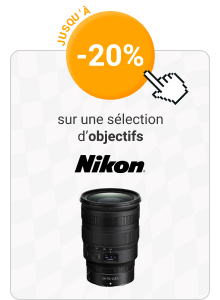 Jusqu'à -20% sur une sélection d'objectifs Nikon