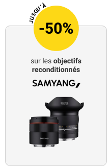 Samyang objectifs reconditionnés