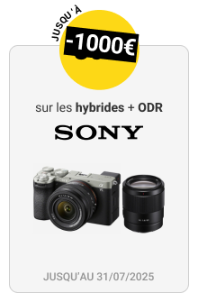 Sony hybrides + ODR