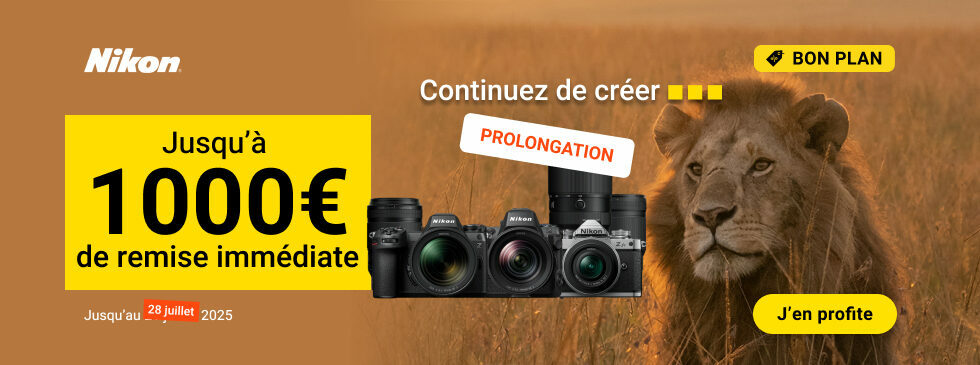 Nikon -1000€ - Accueil