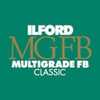 Papier photo labo N&B Ilford Papier Multigrade FB Classic - Surface brillante - 17.8 x 24 cm - 100 feuilles (MGFB.1K)