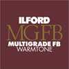 Papier photo labo N&B Ilford Papier Multigrade FB Warmtone - Surface brillante - 40.6 x 50.8 cm - 10 feuilles (MGFBWT.1K)