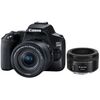 Appareil photo Reflex numérique Canon EOS 250D + 18-55mm IS STM + 50mm F1.8