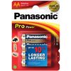 photo Panasonic 4 piles AA Pro Power 1.5V