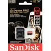 photo SanDisk microSDXC 128 Go Extreme Pro A2 C10 V30 UHS-1 U3  (200Mb/s) + SD Adaptateur
