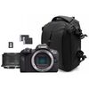 photo Canon EOS R100 + 18-45mm + sac à dos + carte 32 Go + batterie suppl.