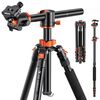 Trépieds Photo-Vidéo K&F Concept T254A4 + BH-28L Trépied Aluminium
