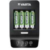 Chargeurs de piles AA AAA Varta 4 piles rechargeables Varta LR06-AA + chargeur ultra rapide (2100mAh)