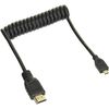 Câbles photo vidéo Atomos Câble Micro HDMI vers Full HDMI 4K60p 30cm extensible